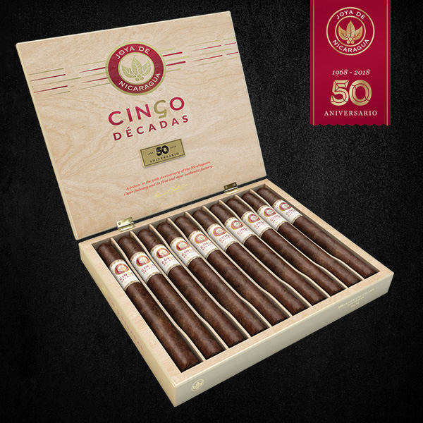 Joya de Nicaragua to Release Annual Cinco Decadas Limited Edition Cigars